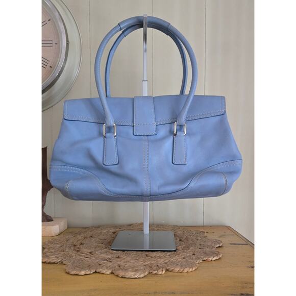 Coach Soho Flap Satchel Ladies Bag - Picture 3 of 12